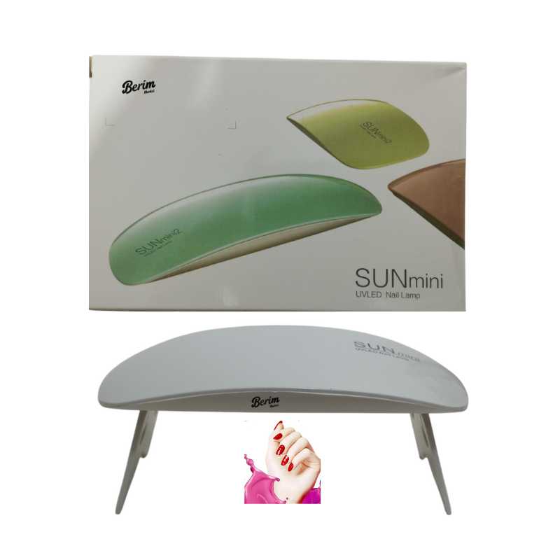 لاک خشک‌کن سان مدل SUNmini UV LED با زمان‌بندی 45 و 60 ثانیه - مناسب استفاده خانگی